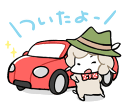 Sheep of the knock with friends. sticker #7944466