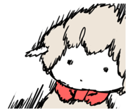 Sheep of the knock with friends. sticker #7944491