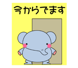 Daily conversation stamp  (honorific) sticker #7944841