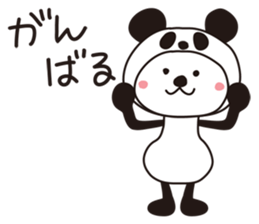 Cute panda Sticker40 sticker #7944904