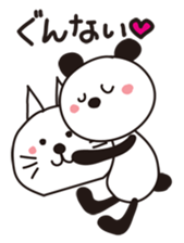Cute panda Sticker40 sticker #7944920