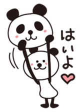 Cute panda Sticker40 sticker #7944921