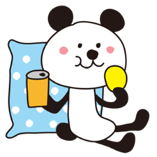 Cute panda Sticker40 sticker #7944925