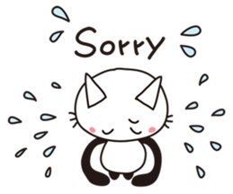 Cute panda Sticker40 sticker #7944937