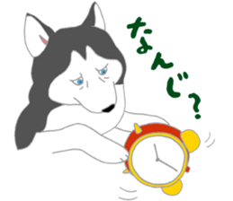 penguin & Siberian husky ,cute Sticker sticker #7945188