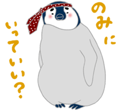 penguin & Siberian husky ,cute Sticker sticker #7945202