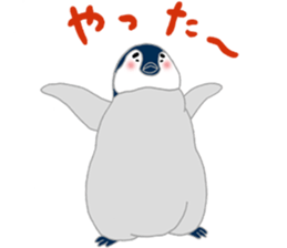 penguin & Siberian husky ,cute Sticker sticker #7945205