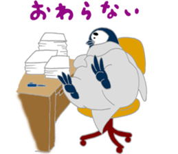 penguin & Siberian husky ,cute Sticker sticker #7945215