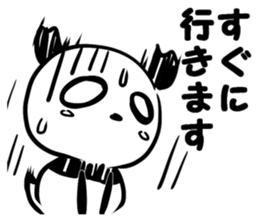 Meet at Panda stickers sticker #7945229