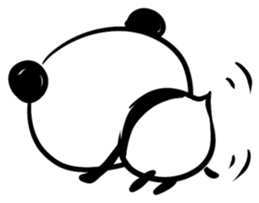 Meet at Panda stickers sticker #7945251
