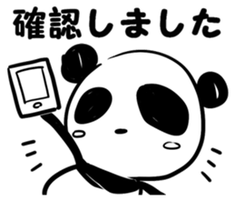 Meet at Panda stickers sticker #7945252