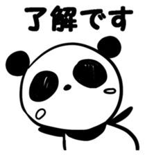 Meet at Panda stickers sticker #7945253