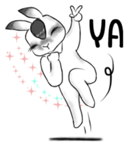 Crazy Rabbit M.M 2 sticker #7945260