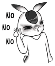 Crazy Rabbit M.M 2 sticker #7945263