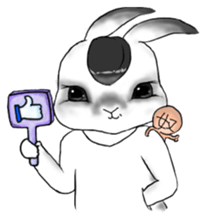 Crazy Rabbit M.M 2 sticker #7945272