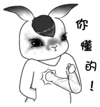 Crazy Rabbit M.M 2 sticker #7945274