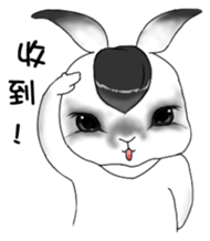 Crazy Rabbit M.M 2 sticker #7945275