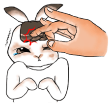 Crazy Rabbit M.M 2 sticker #7945289