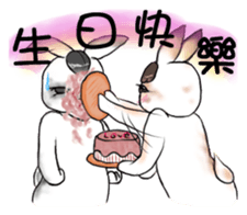 Crazy Rabbit M.M 2 sticker #7945295