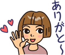 Female feeling theater by MASALACHAIE sticker #7945466