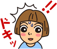 Female feeling theater by MASALACHAIE sticker #7945486