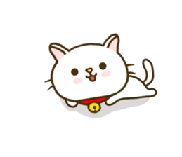 cat momo nyan2 sticker #7946302