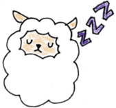 A type sheep and B type wolf sticker #7947353