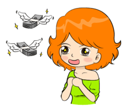 Memee Shopaholics sticker #7947571