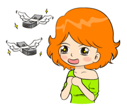 Memee Shopaholics sticker #7947571