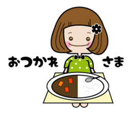 Sakurako-chan and pankun sticker #7947583