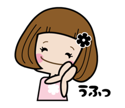 Sakurako-chan and pankun sticker #7947588