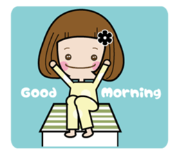 Sakurako-chan and pankun sticker #7947590