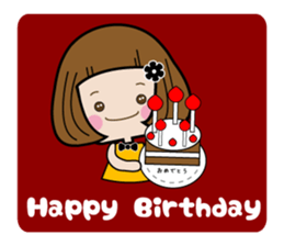 Sakurako-chan and pankun sticker #7947598