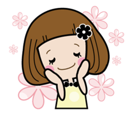 Sakurako-chan and pankun sticker #7947605