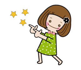 Sakurako-chan and pankun sticker #7947608