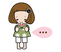 Sakurako-chan and pankun sticker #7947614