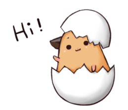 Chubby Mochi Hamster sticker #7947780