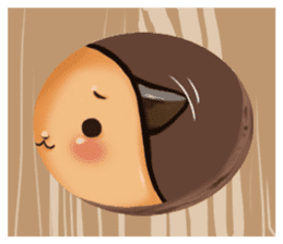 Chubby Mochi Hamster sticker #7947810