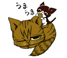 Toramaru&Hanako Cats sticker #7948144