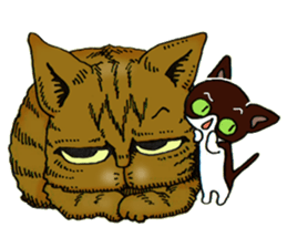 Toramaru&Hanako Cats sticker #7948152