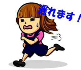 Rebellious stage came late Nagisa-chan sticker #7948843