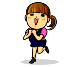Rebellious stage came late Nagisa-chan sticker #7948844