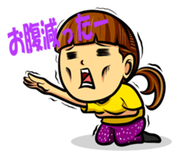 Rebellious stage came late Nagisa-chan sticker #7948848