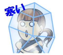 Rebellious stage came late Nagisa-chan sticker #7948850