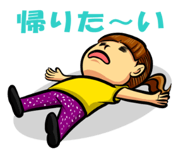 Rebellious stage came late Nagisa-chan sticker #7948854
