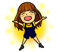 Rebellious stage came late Nagisa-chan sticker #7948857