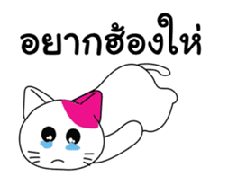 CuteCat of Thai-Esan sticker #7949000