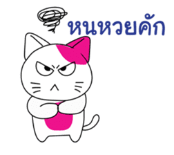 CuteCat of Thai-Esan sticker #7949002