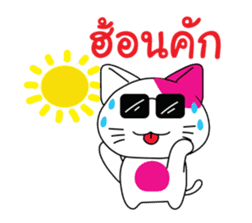 CuteCat of Thai-Esan sticker #7949008