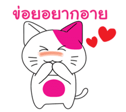 CuteCat of Thai-Esan sticker #7949019